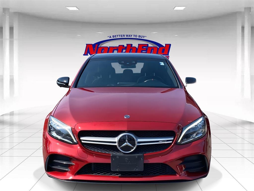 used 2020 Mercedes-Benz AMG C 43 car, priced at $39,899