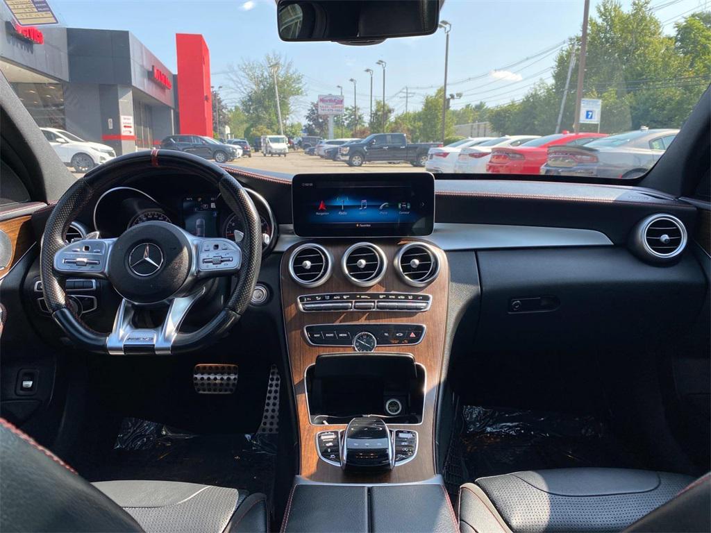 used 2020 Mercedes-Benz AMG C 43 car, priced at $39,899