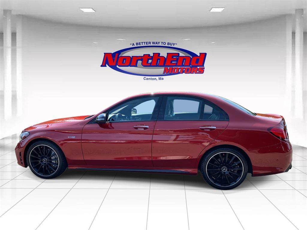 used 2020 Mercedes-Benz AMG C 43 car, priced at $39,899