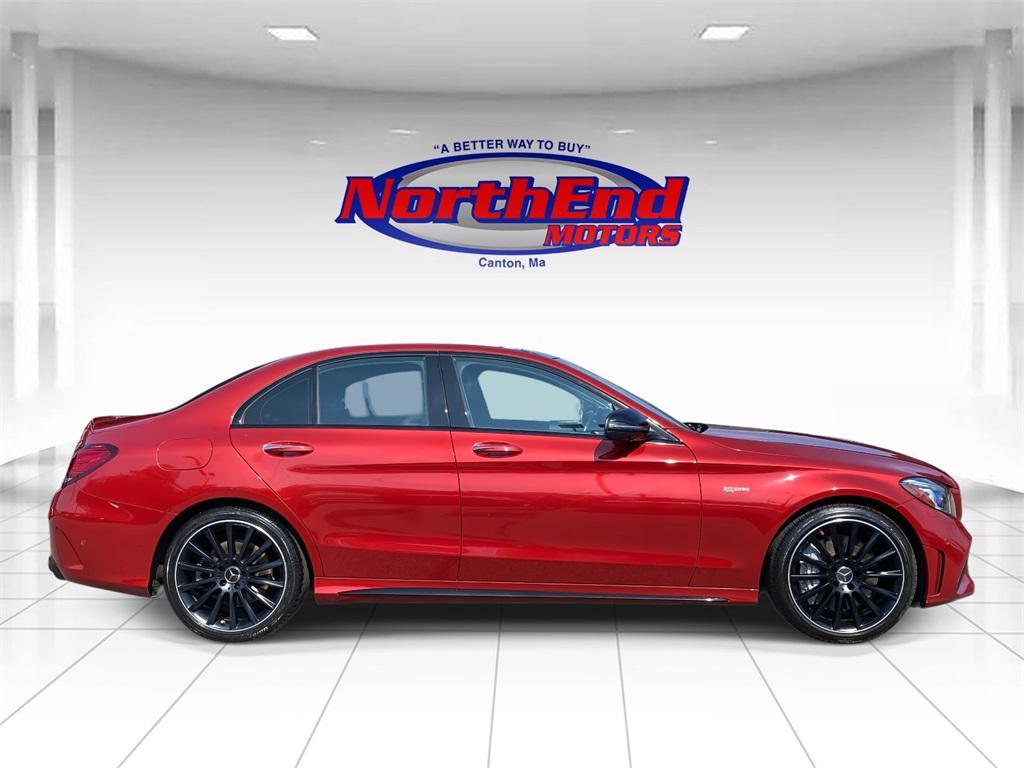 used 2020 Mercedes-Benz AMG C 43 car, priced at $39,899