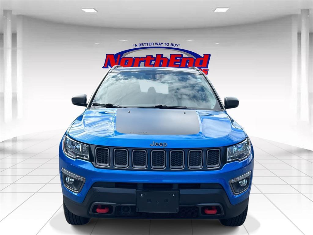 used 2021 Jeep Compass car, priced at $19,990