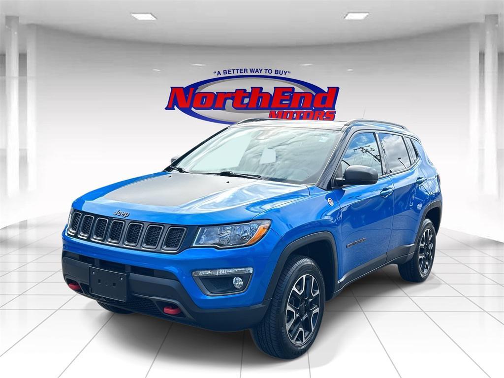 used 2021 Jeep Compass car, priced at $19,990