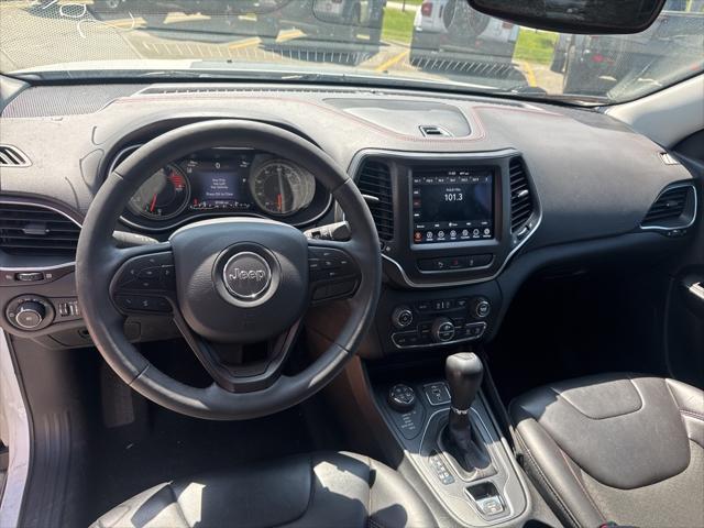 used 2021 Jeep Cherokee car, priced at $24,990