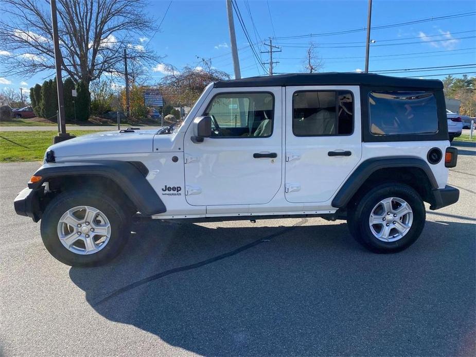 used 2022 Jeep Wrangler Unlimited car, priced at $35,499