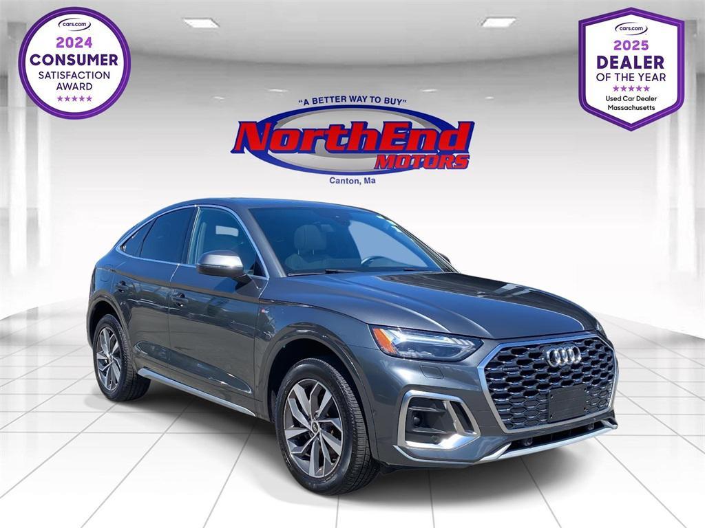 used 2022 Audi Q5 car, priced at $33,900