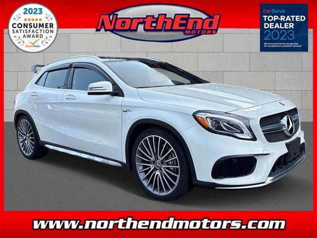 used 2018 Mercedes-Benz AMG GLA 45 car, priced at $33,900