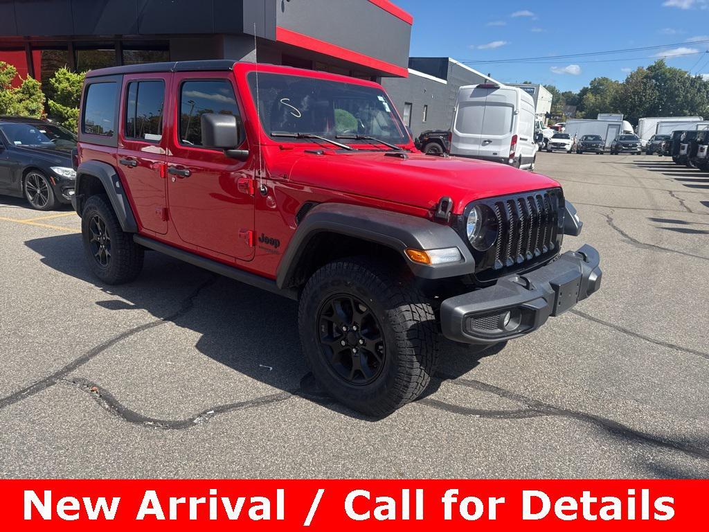 used 2022 Jeep Wrangler Unlimited car, priced at $32,500
