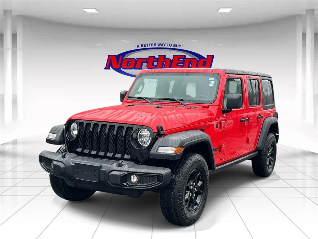 used 2022 Jeep Wrangler Unlimited car, priced at $31,999