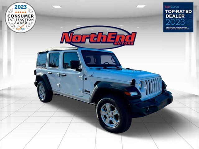 used 2022 Jeep Wrangler Unlimited car, priced at $32,500