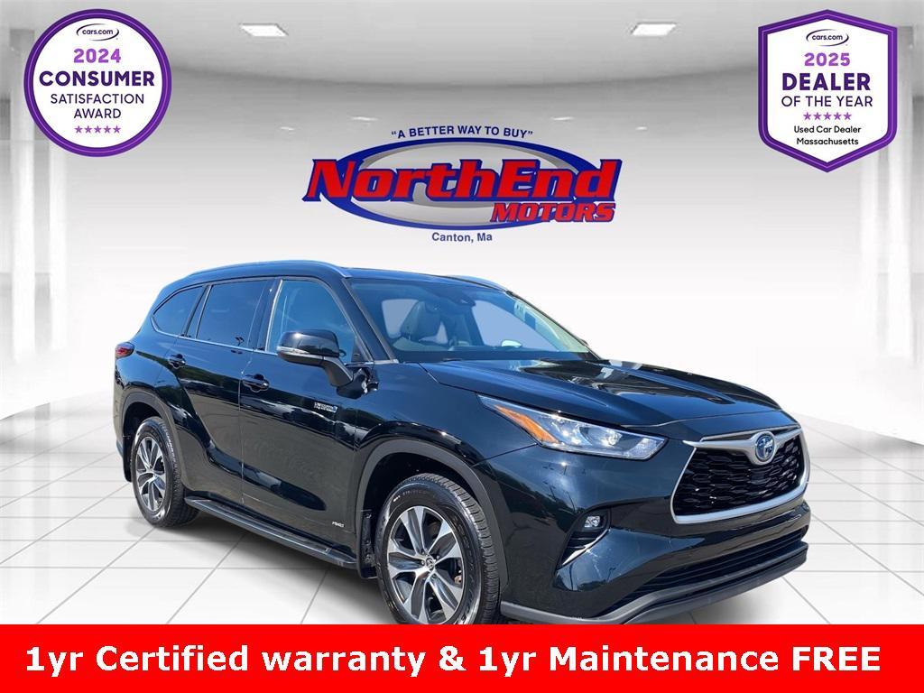 used 2020 Toyota Highlander Hybrid car, priced at $29,249