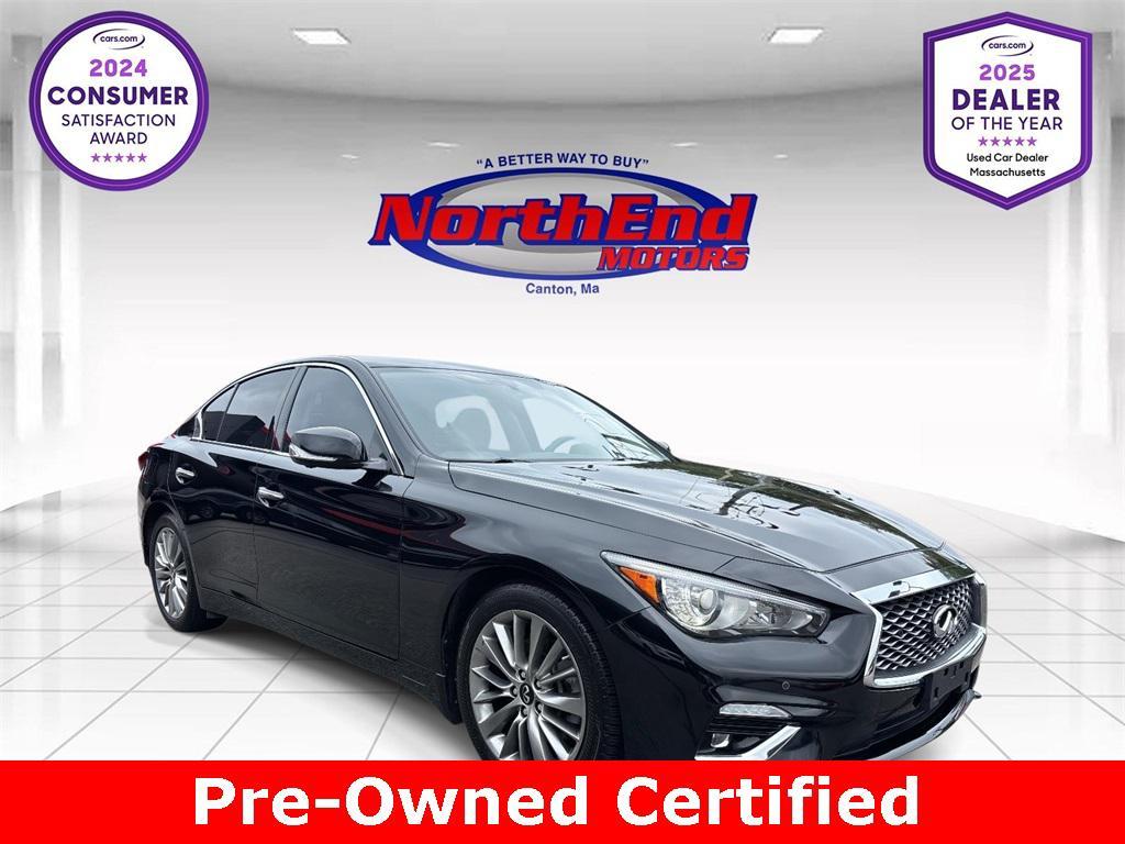 used 2022 INFINITI Q50 car, priced at $30,500