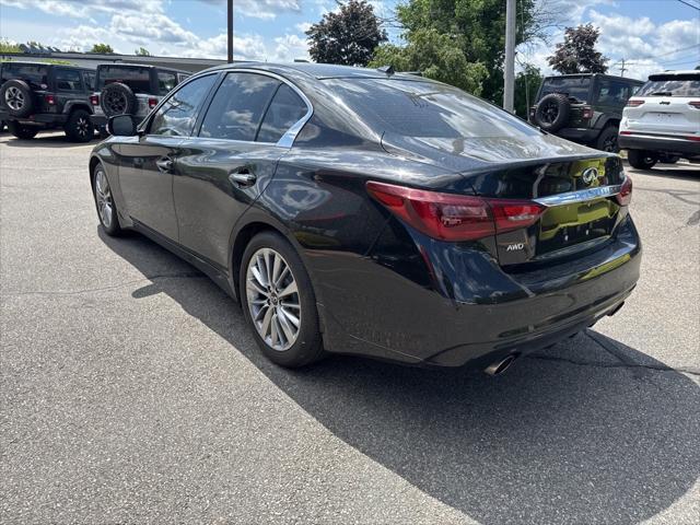 used 2022 INFINITI Q50 car, priced at $30,990