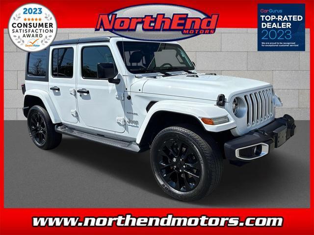 used 2021 Jeep Wrangler Unlimited car, priced at $37,350