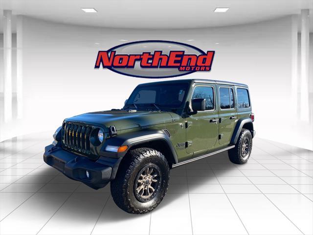 used 2021 Jeep Wrangler Unlimited car, priced at $30,990