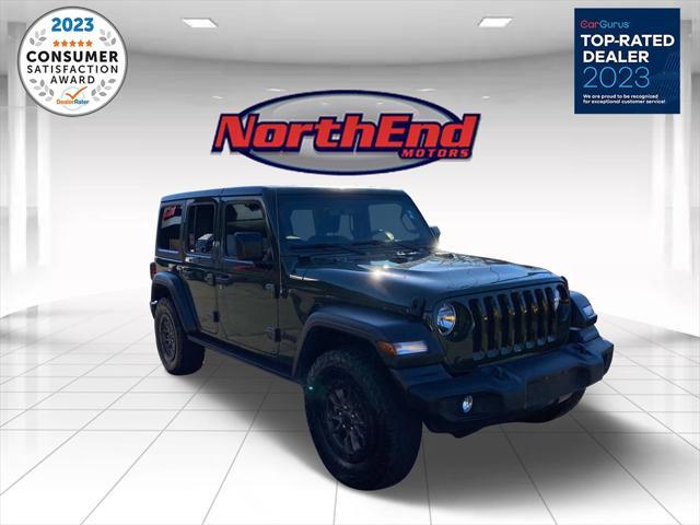 used 2021 Jeep Wrangler Unlimited car, priced at $30,990