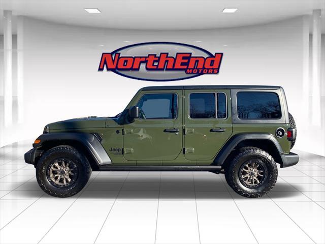 used 2021 Jeep Wrangler Unlimited car, priced at $30,990