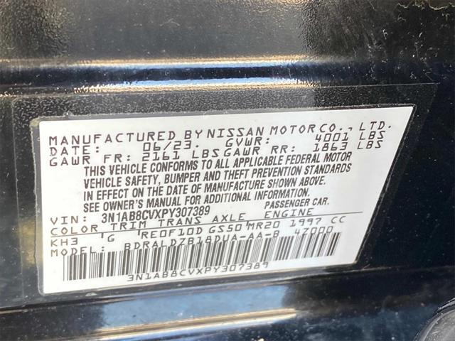 used 2023 Nissan Sentra car, priced at $17,790