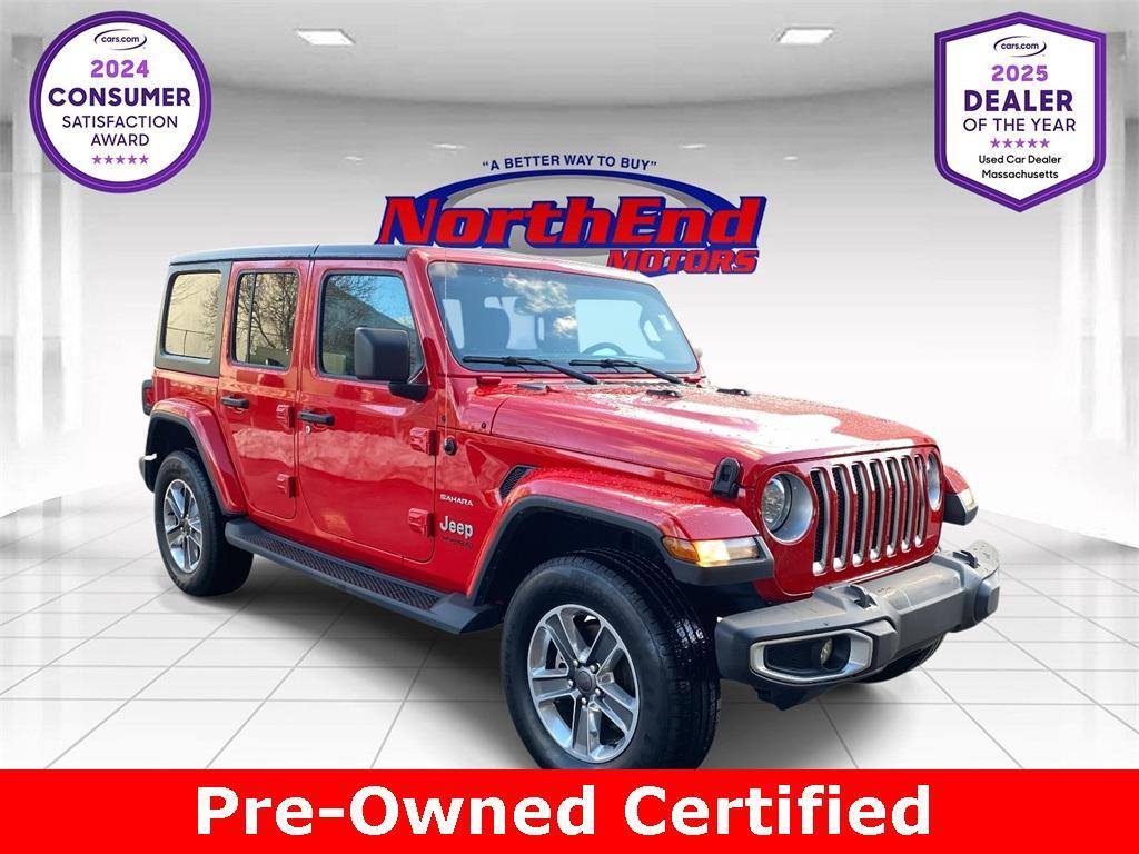used 2021 Jeep Wrangler Unlimited car, priced at $27,990