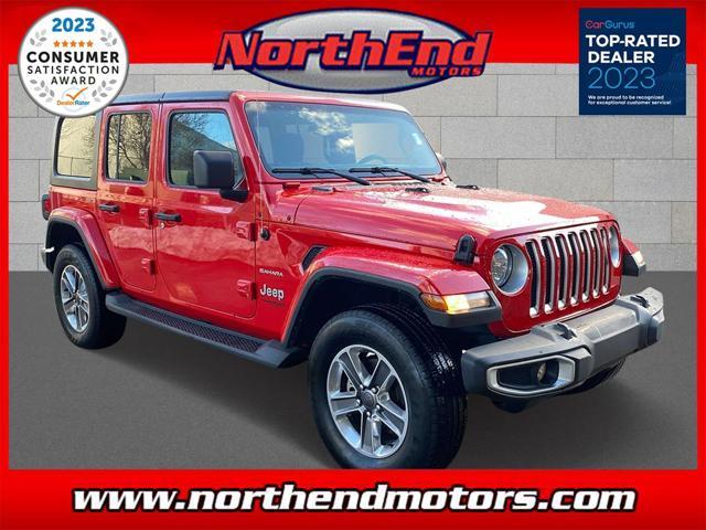 used 2021 Jeep Wrangler Unlimited car, priced at $29,999