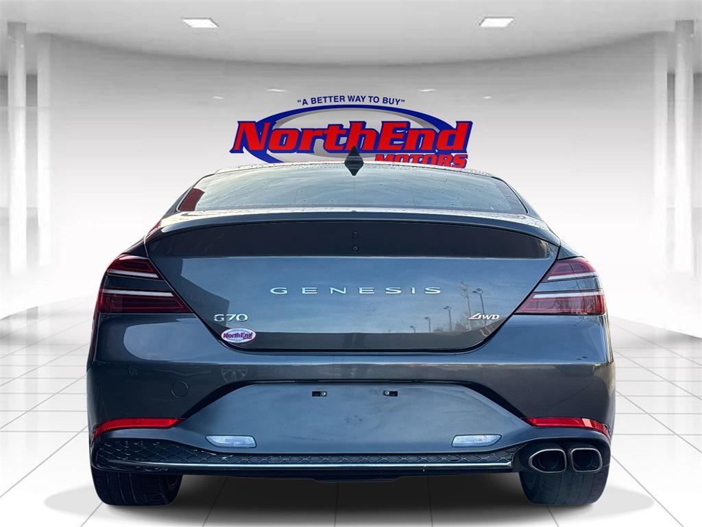 used 2023 Genesis G70 car, priced at $26,900