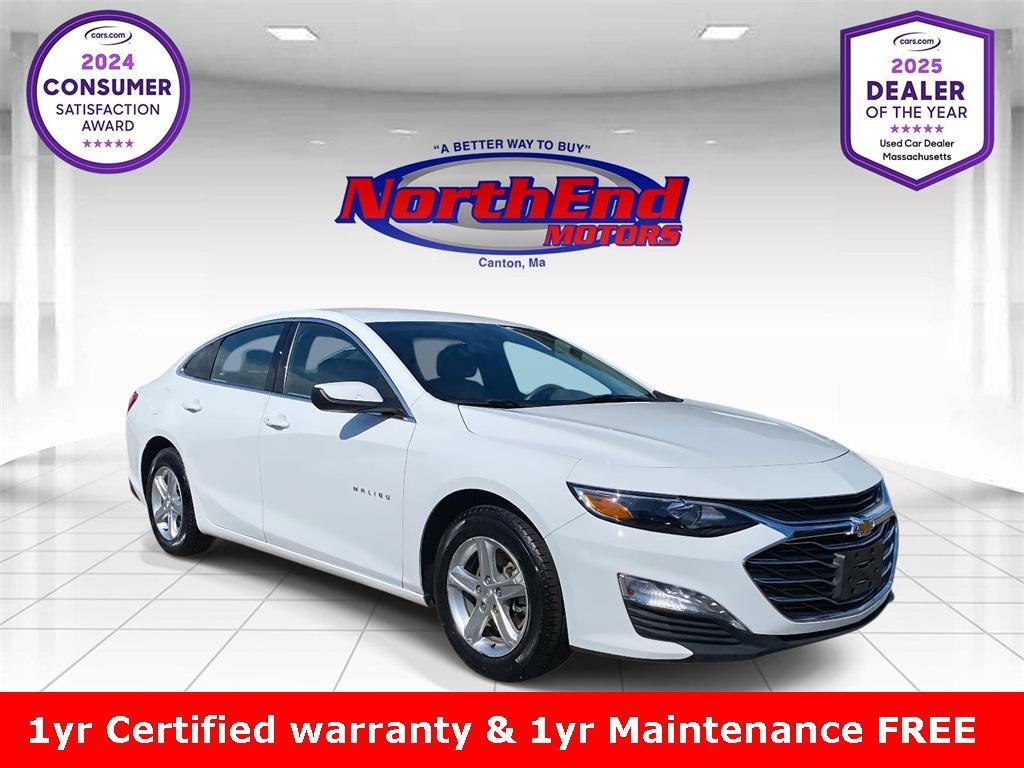 used 2022 Chevrolet Malibu car, priced at $17,890