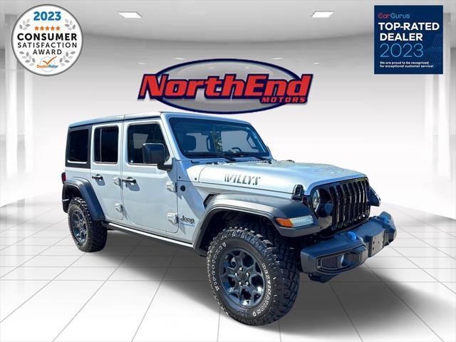 used 2023 Jeep Wrangler 4xe car, priced at $35,990