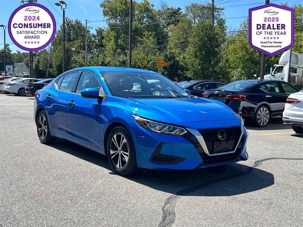 used 2021 Nissan Sentra car, priced at $16,990