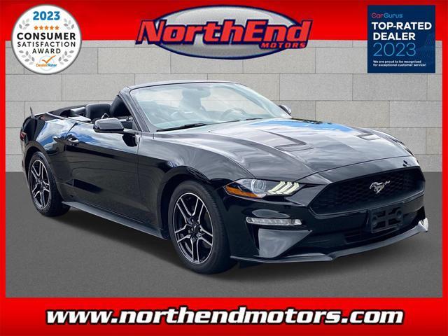 used 2018 Ford Mustang car, priced at $21,500