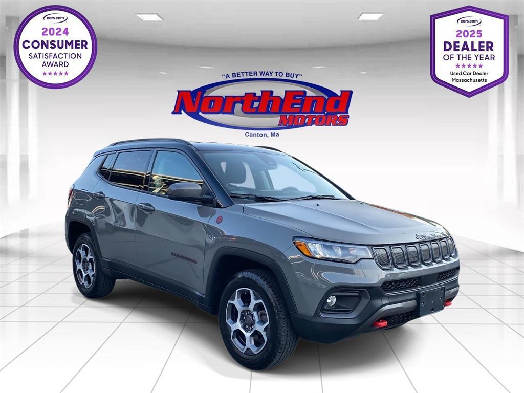 used 2022 Jeep Compass car, priced at $20,500