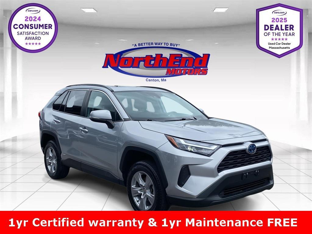 used 2022 Toyota RAV4 Hybrid car, priced at $28,500