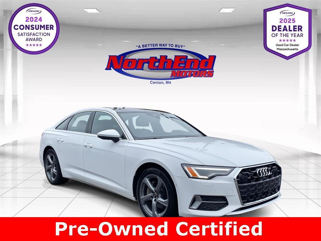 used 2024 Audi A6 car, priced at $36,400