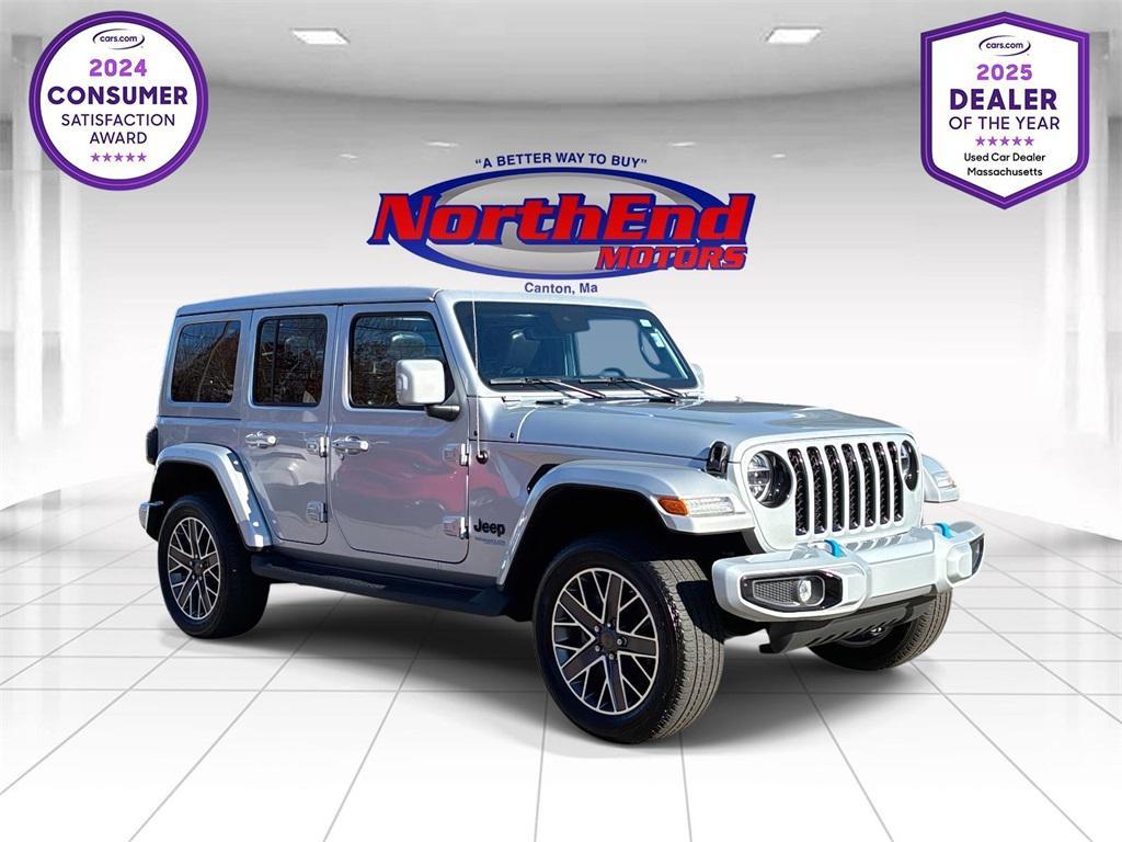 used 2022 Jeep Wrangler Unlimited 4xe car, priced at $36,999