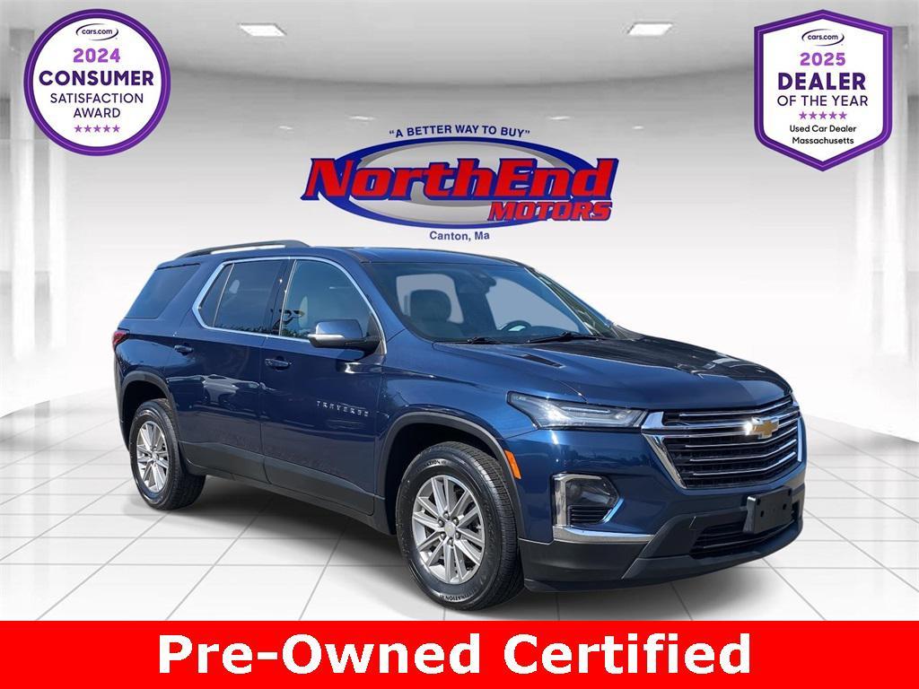used 2022 Chevrolet Traverse car, priced at $25,989