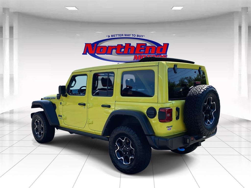 used 2022 Jeep Wrangler Unlimited 4xe car, priced at $38,990