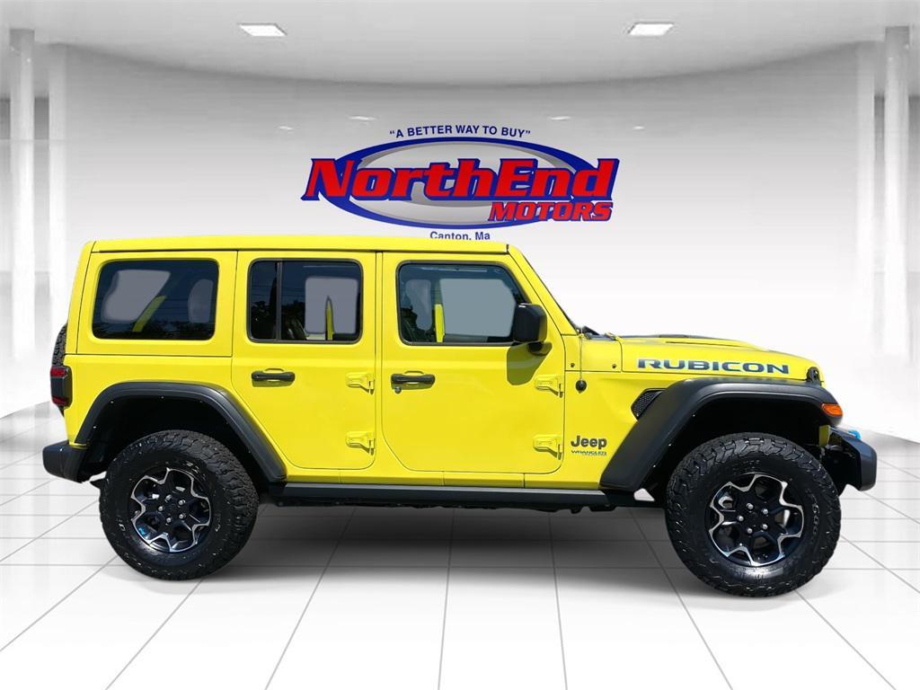 used 2022 Jeep Wrangler Unlimited 4xe car, priced at $38,990