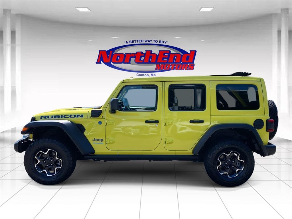 used 2022 Jeep Wrangler Unlimited 4xe car, priced at $38,990