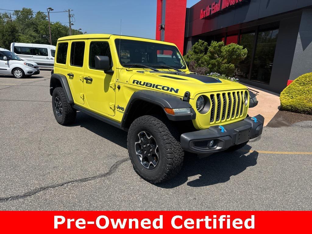 used 2022 Jeep Wrangler Unlimited 4xe car, priced at $41,990