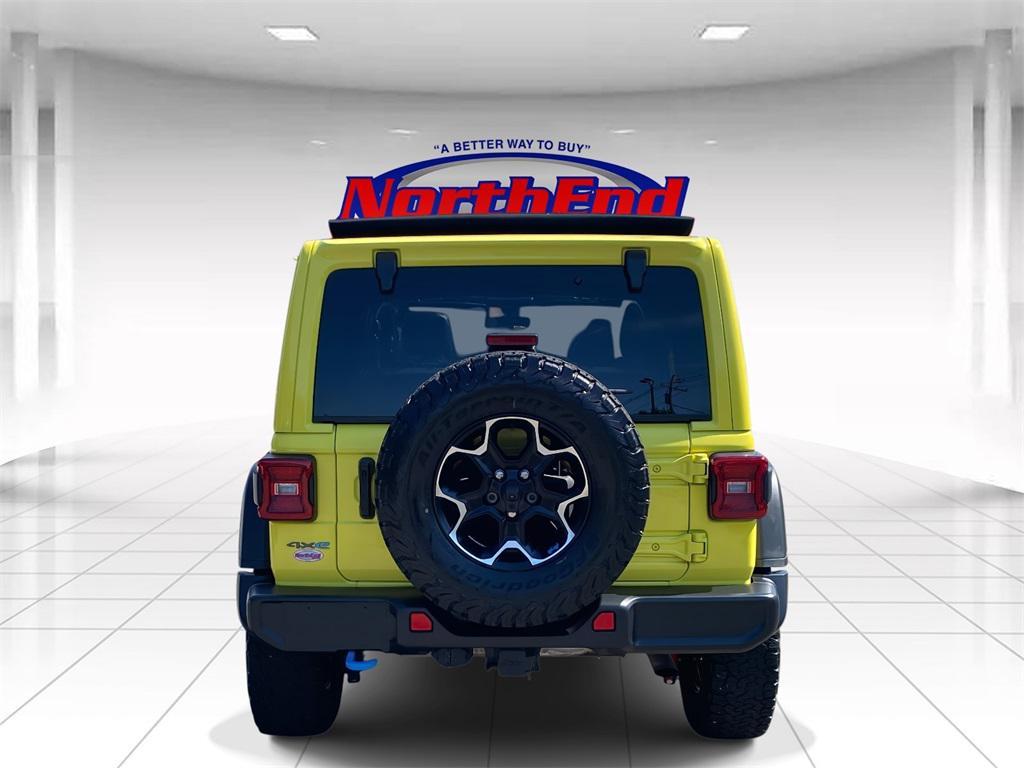 used 2022 Jeep Wrangler Unlimited 4xe car, priced at $38,990