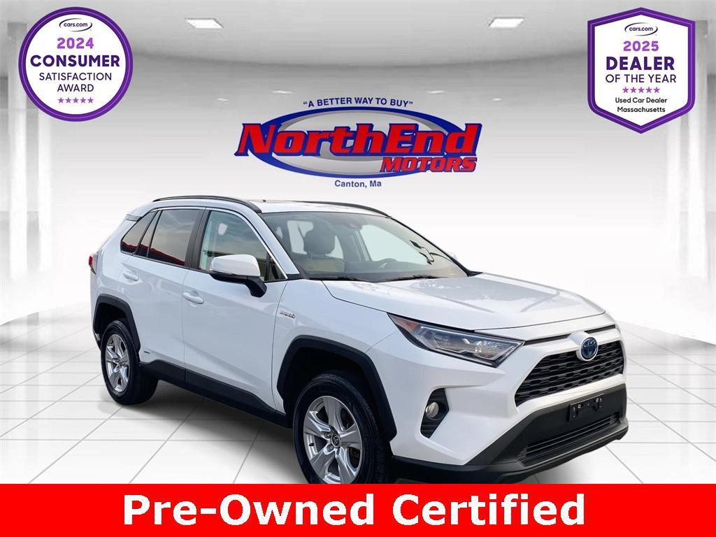 used 2021 Toyota RAV4 Hybrid car, priced at $30,990