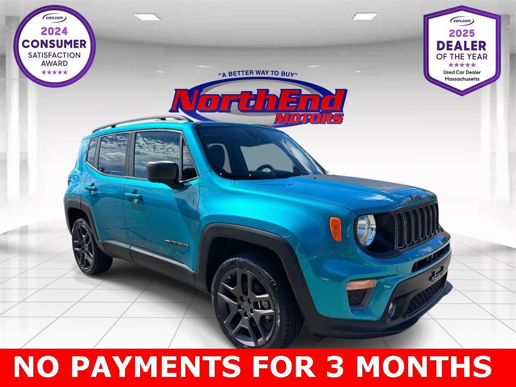 used 2021 Jeep Renegade car, priced at $20,499