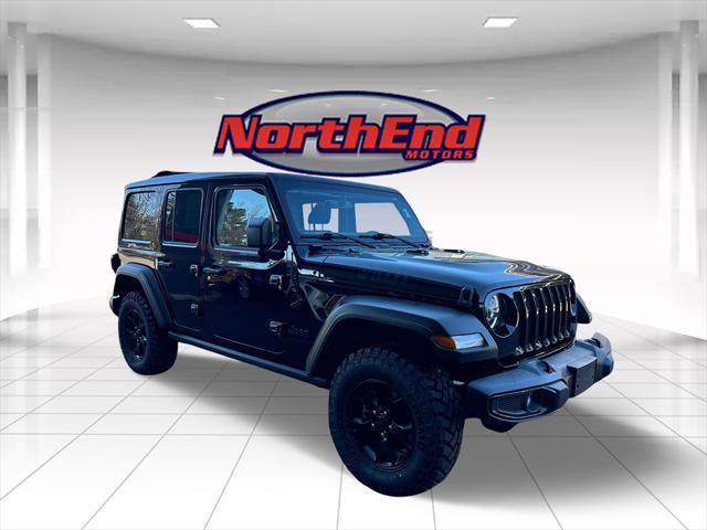 used 2021 Jeep Wrangler car, priced at $34,500