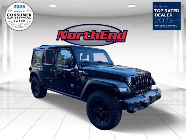 used 2021 Jeep Wrangler car, priced at $34,250