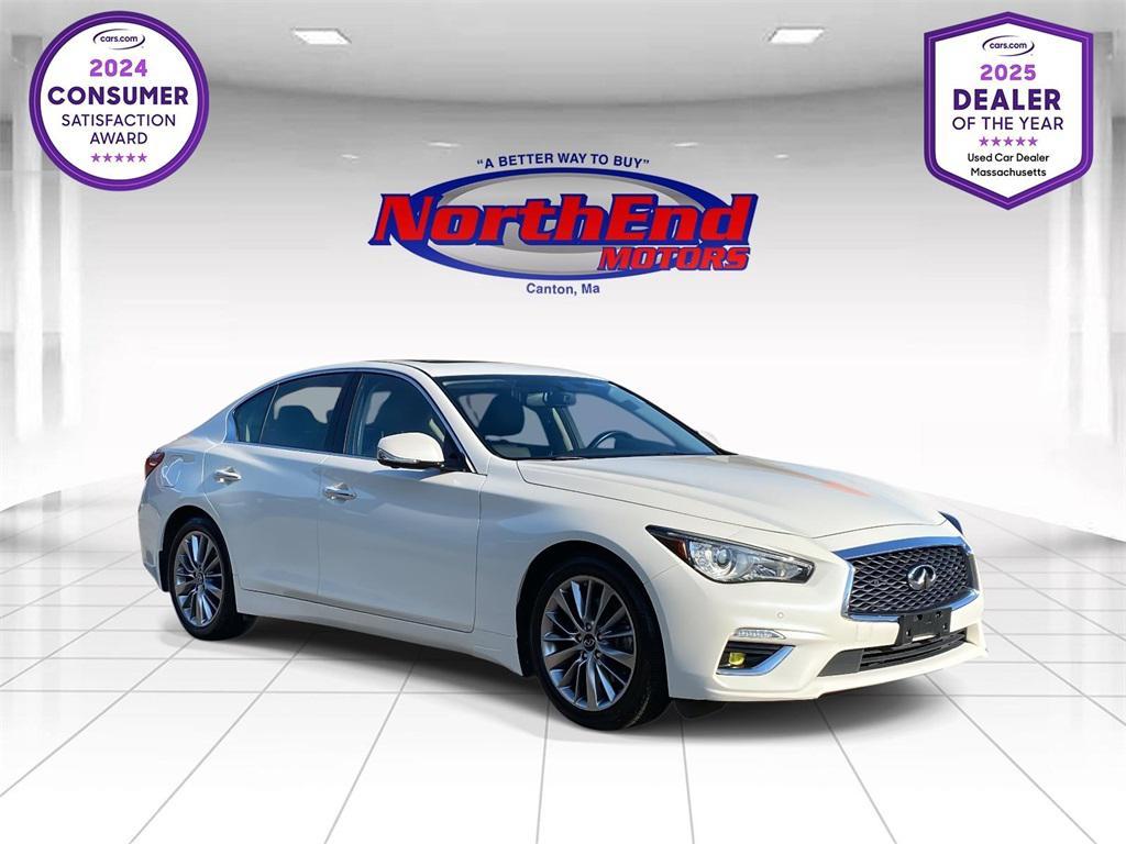 used 2022 INFINITI Q50 car, priced at $28,499