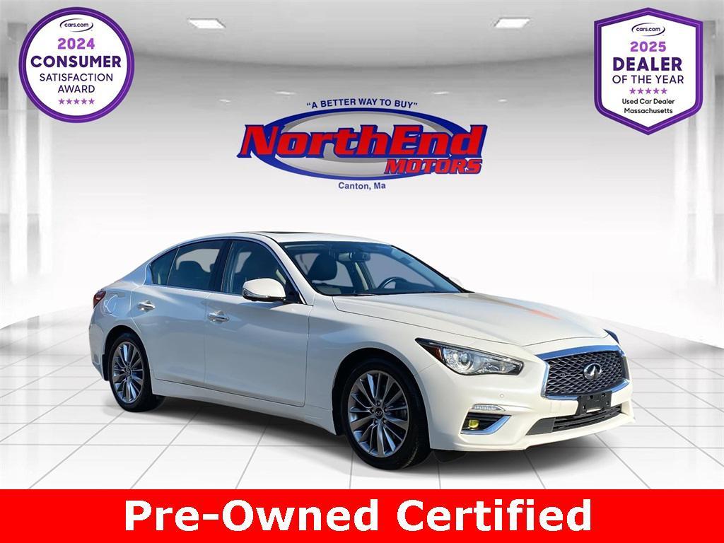used 2022 INFINITI Q50 car, priced at $30,500