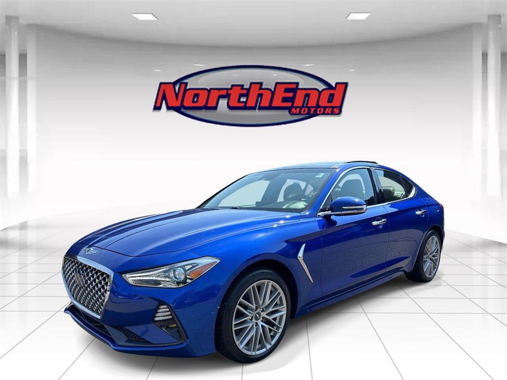 used 2021 Genesis G70 car, priced at $25,900