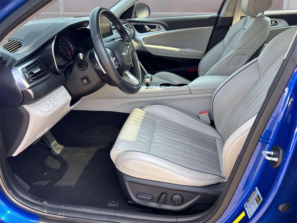 used 2021 Genesis G70 car, priced at $25,900