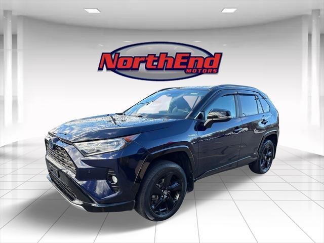 used 2021 Toyota RAV4 Hybrid car, priced at $34,900