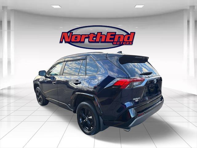 used 2021 Toyota RAV4 Hybrid car, priced at $34,900