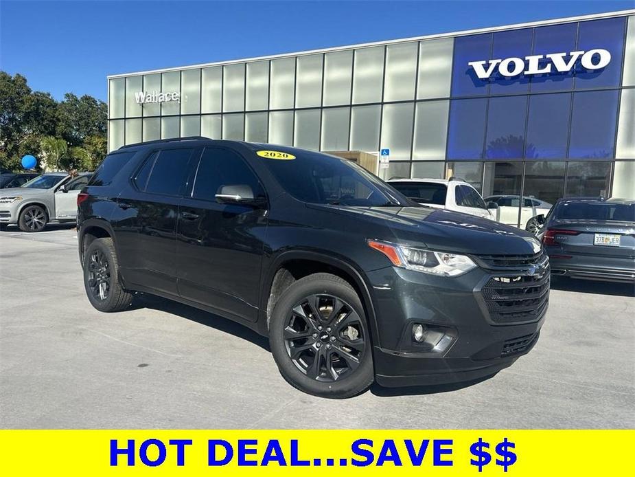 used 2020 Chevrolet Traverse car, priced at $22,998