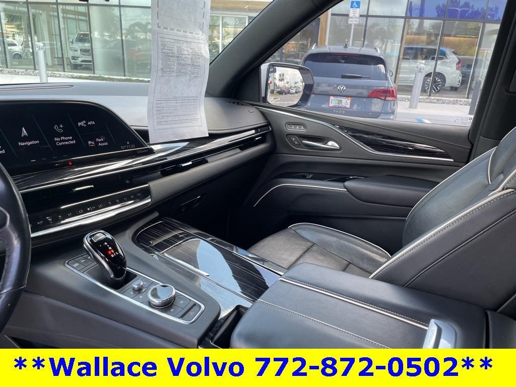 used 2021 Cadillac Escalade car, priced at $57,789